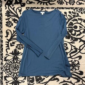 J. Jill Teal Long Sleeve Top